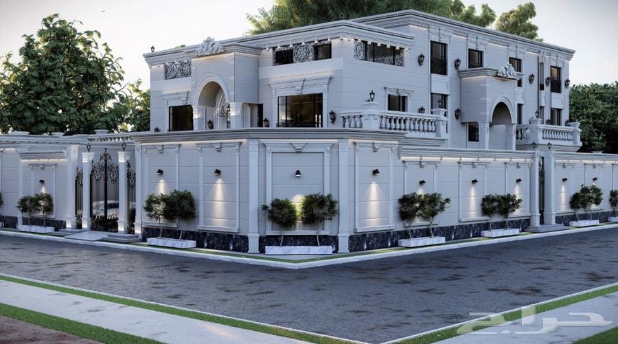 ديكور خارجي - الفرسان البيضاء - 0557350017 - 0553155603